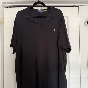 Polo Ralph Lauren Classic Fit Black Polo Shirt
